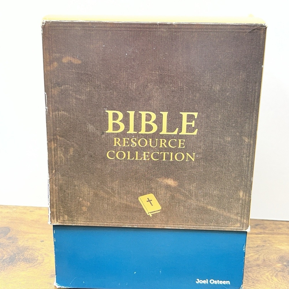 Bible Resource Set NLT Large Print Bible Halley's Handbook Joel‎ Osteen